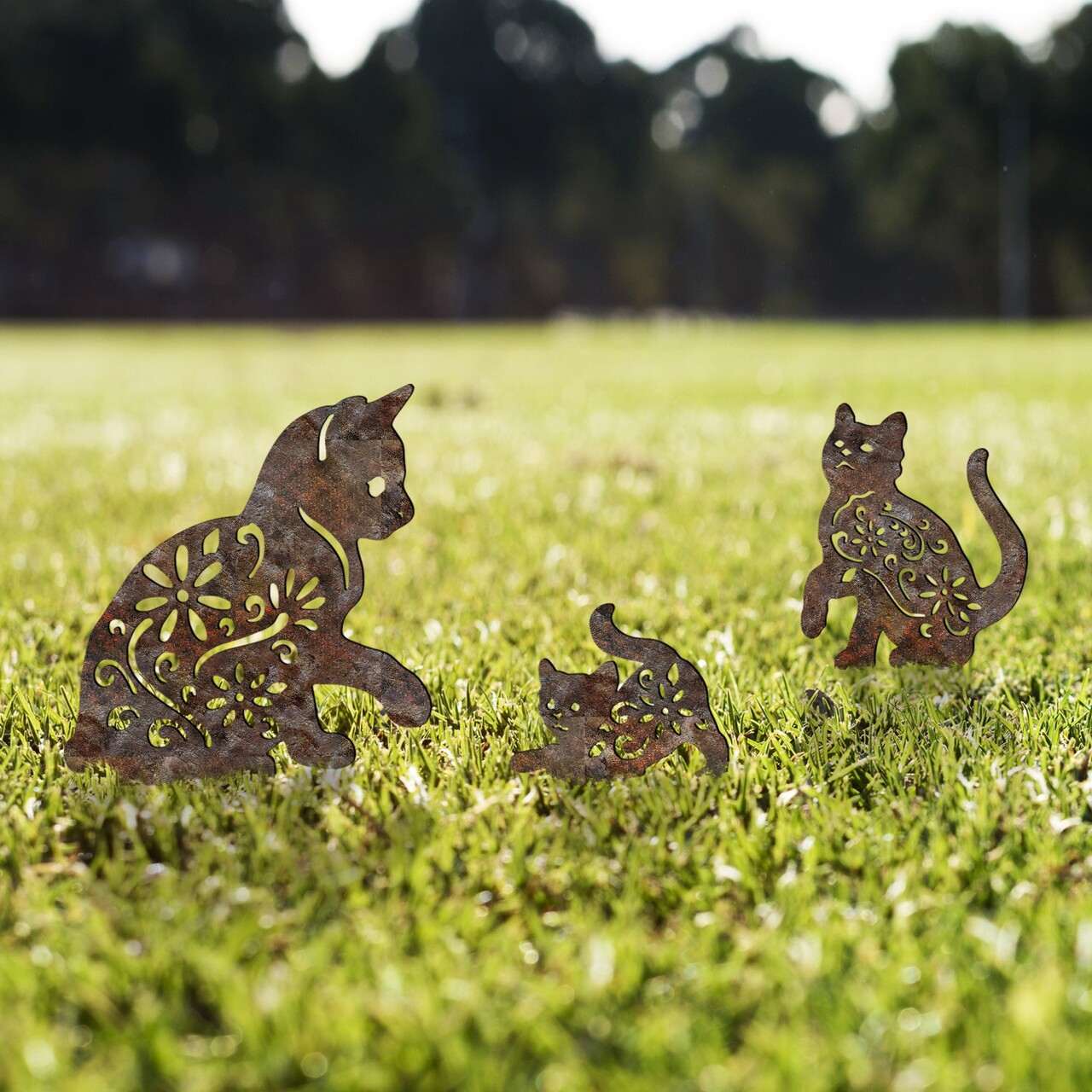 Obiect decorativ de grădină, Fam 09, Maro antichizat - imagine 7